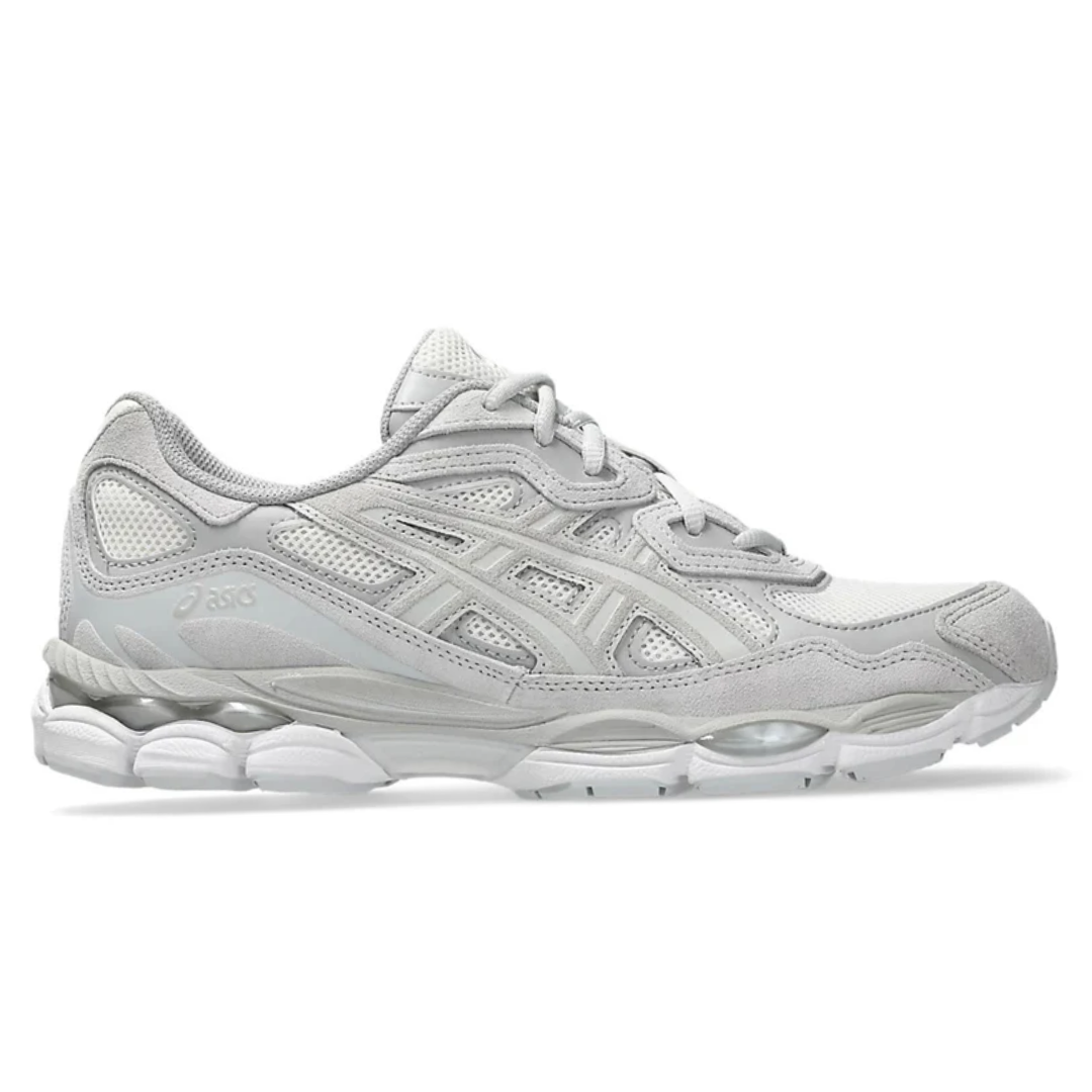 Asics GEL NYC Gray sneakers with two laces