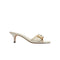 Margot Sandal White Leather