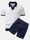 white & navy